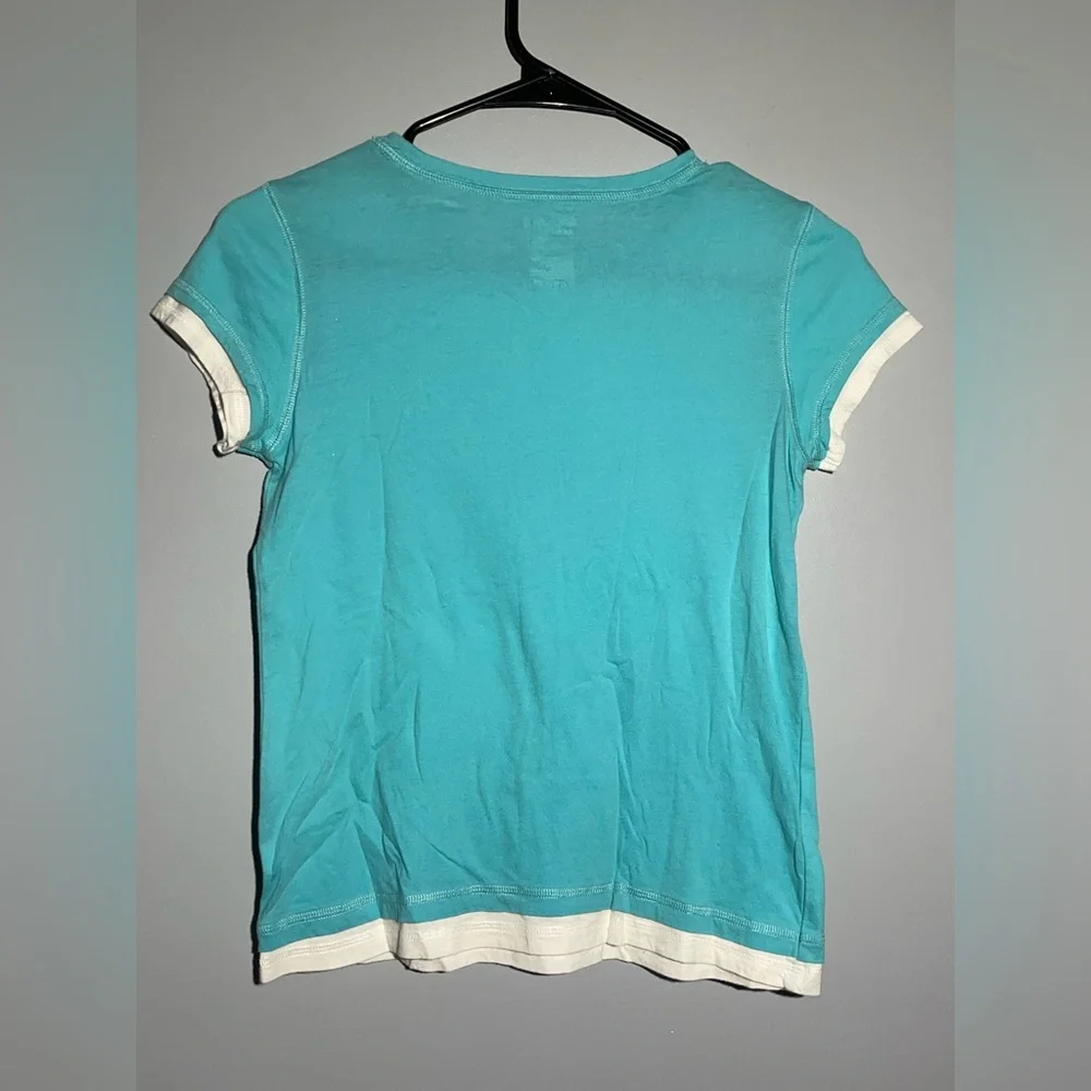 GAP vibrant teal
